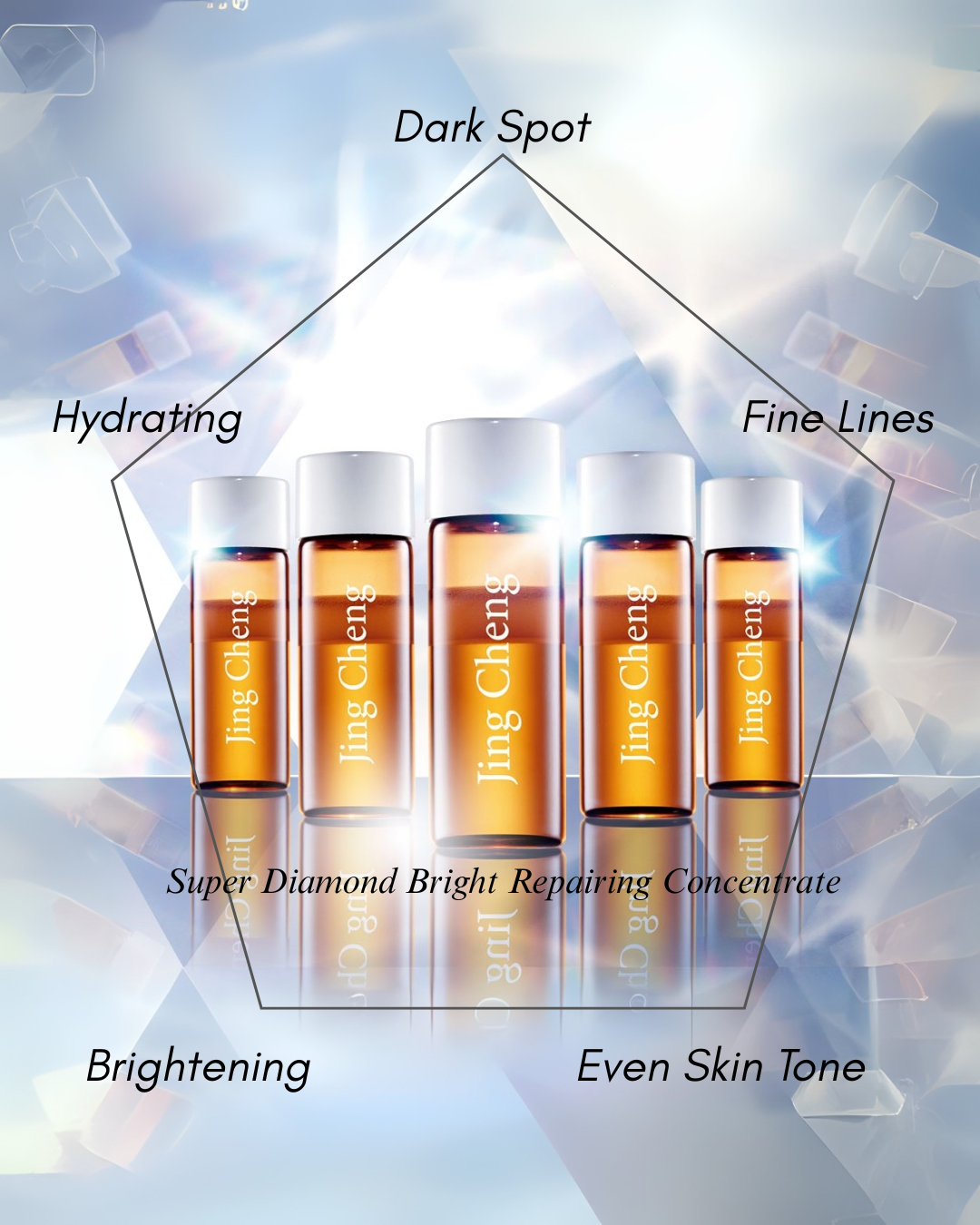 Jing Cheng Super Diamond Bright Repairing Concentrate