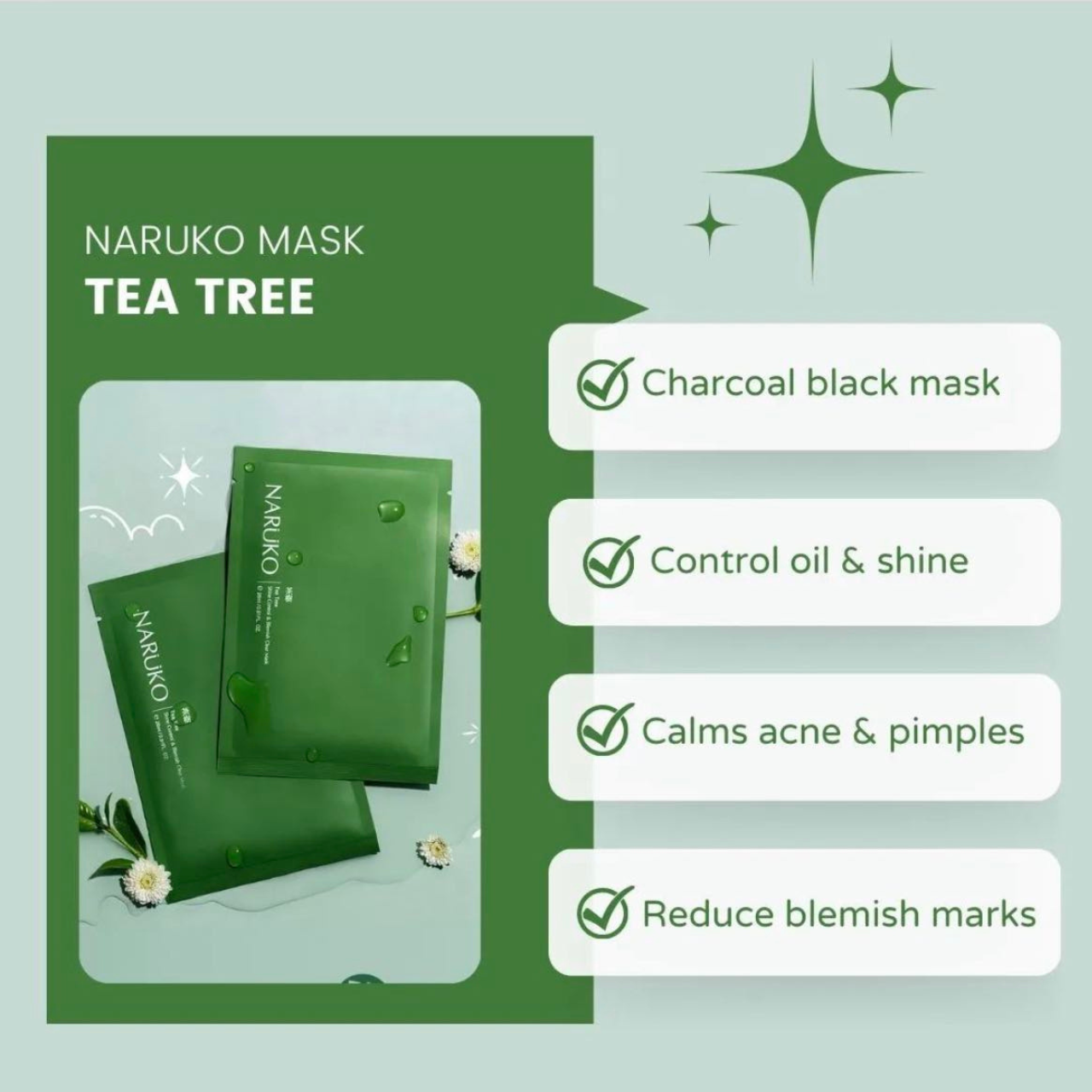Tea Tree Shine Control & Blemish Clear Mask