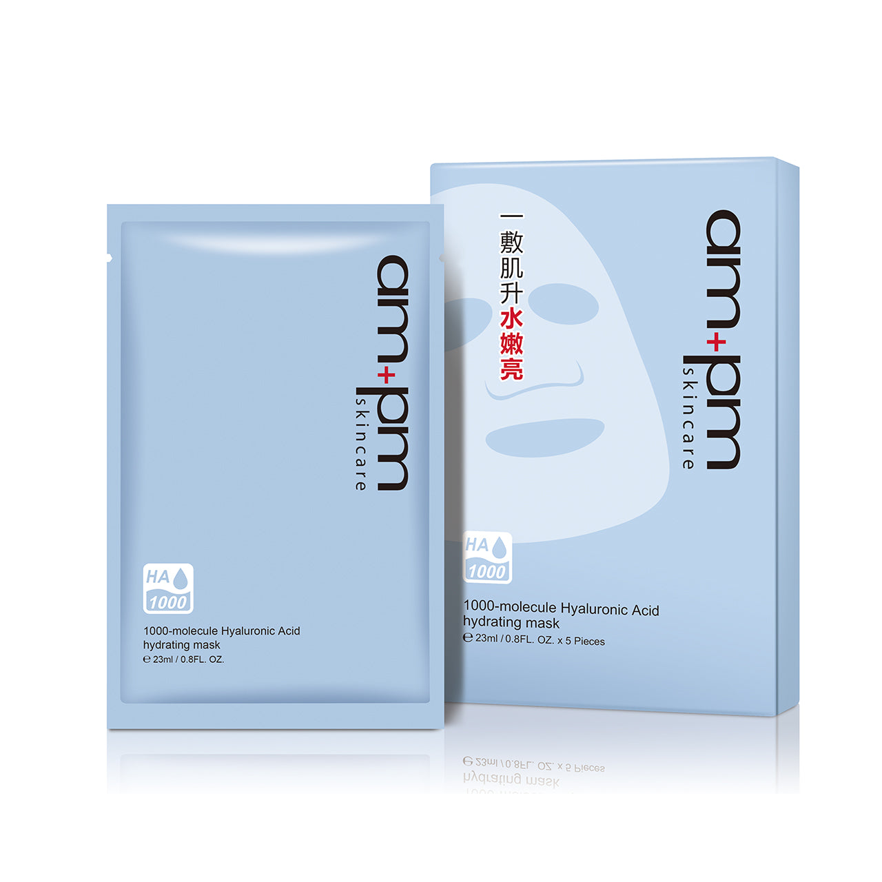 am+pm 1000分子玻尿酸超保濕面膜