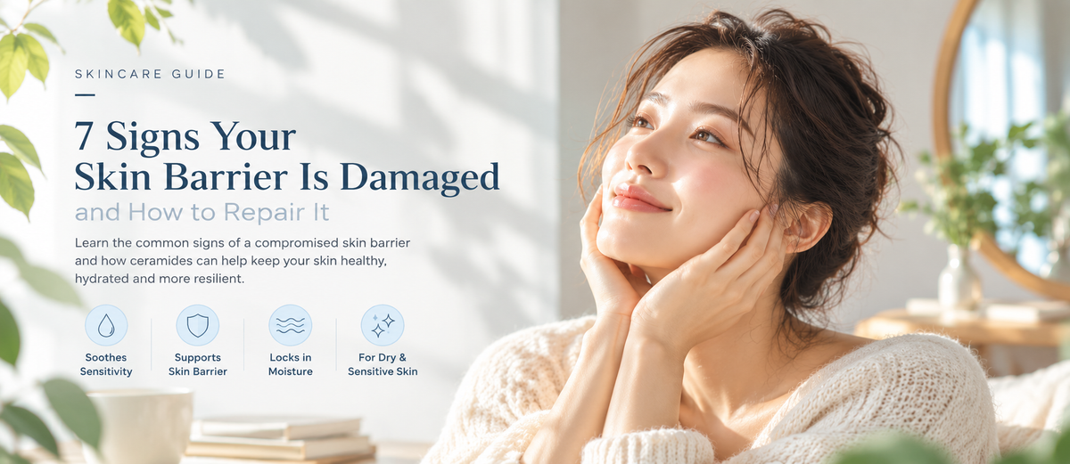 7 Signs Your Skin Barrier Is Damaged — and How to Rebuild a Healthy Barrier