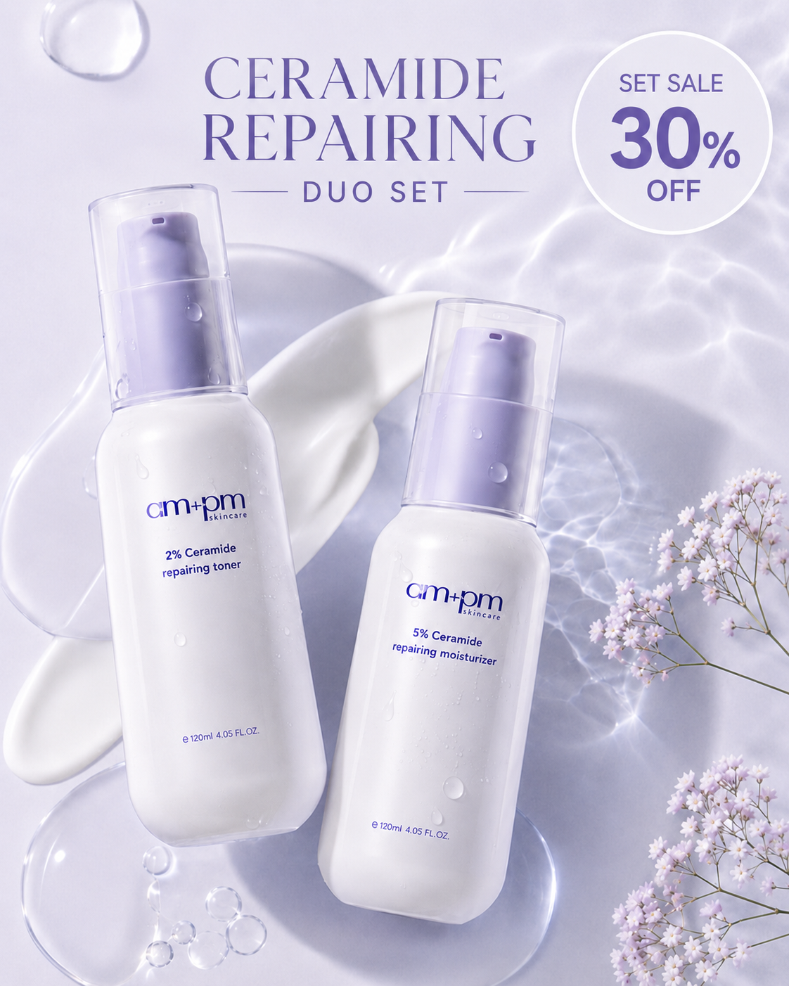 am+pm Ceramide Repairing Set