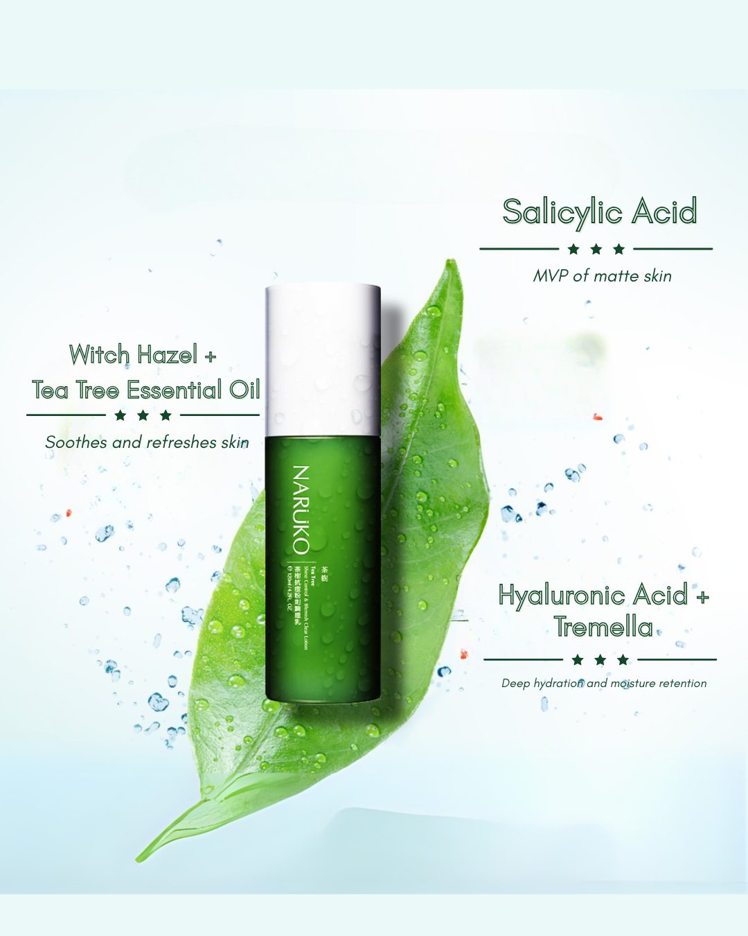 Tea Tree Shine Control &amp; Blemish Clear Lotion