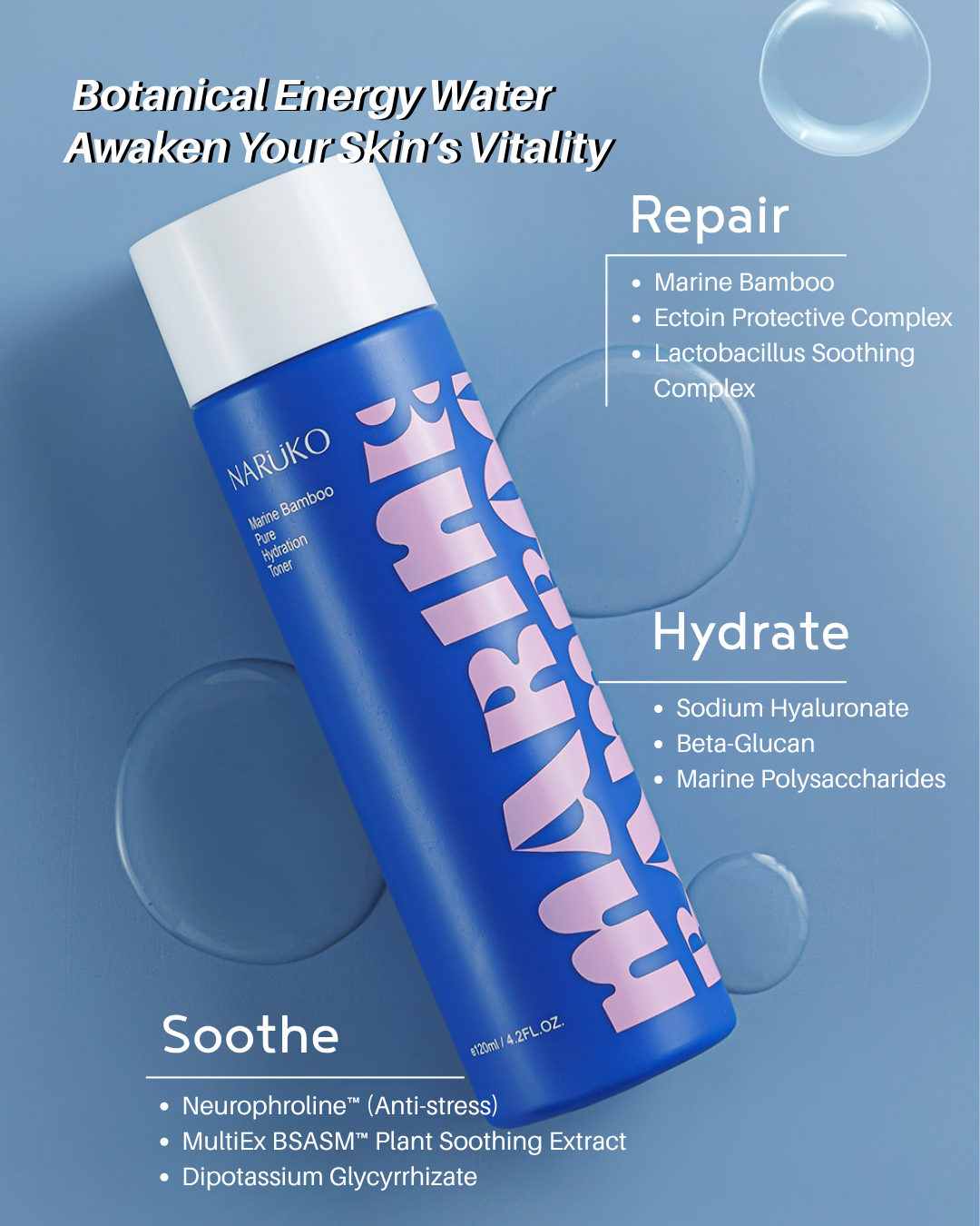 Marine Bamboo Pure Hydration Toner