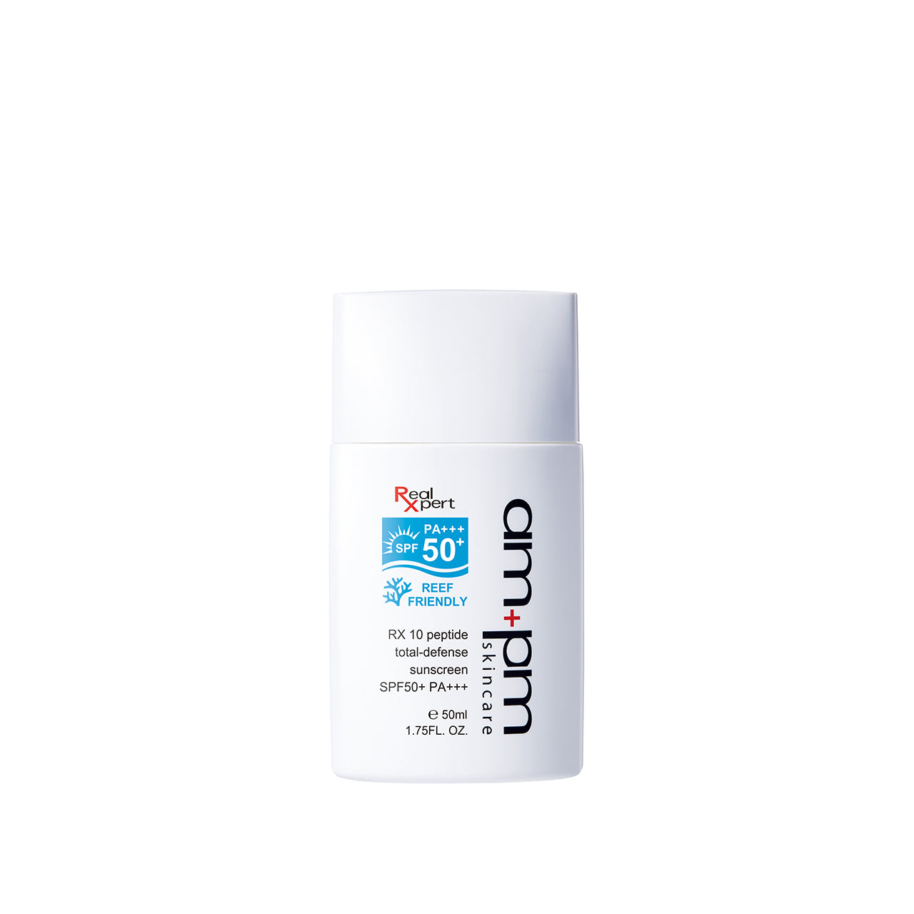 am+pm RX10 Peptide Total-Defense Sunscreen SPF50+  (Reef Friendly)